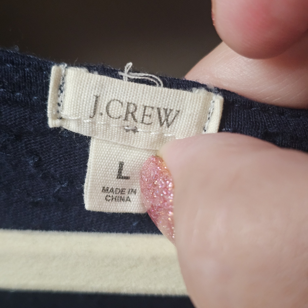 J. Crew Black and Teal Sequin Tank Top - Picture 4 of 4